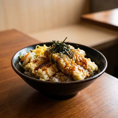 Unagi Tempura Don